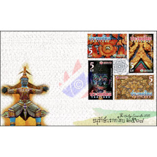 Thai Heritage: Traditional mosaic art (Kriab Mirror)