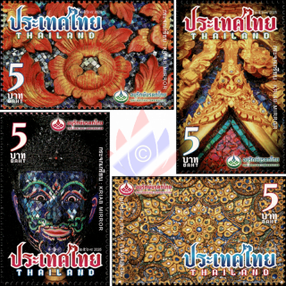 Thai Heritage: Traditional mosaic art (Kriab Mirror)