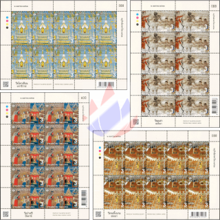 Thai Heritage Conservation 2019: Mural Paintings (III) -KB(I) RDG- (MNH)