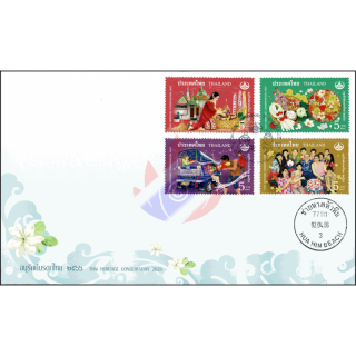 Tag des Kulturerbes und Buddhistisches Neujahrsfest (Songkran) -FDC(I)-IT-