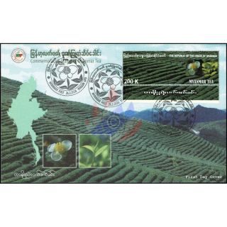 Teeplantage in der Nord Shan Provinz -FDC(I)-