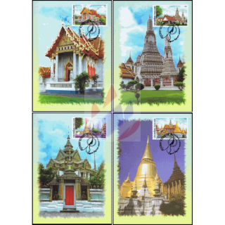 Temple in Bangkok -MAXIMUM CARDS-