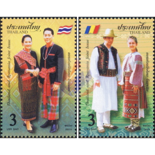 Thailand - Romania: Traditional folk costumes