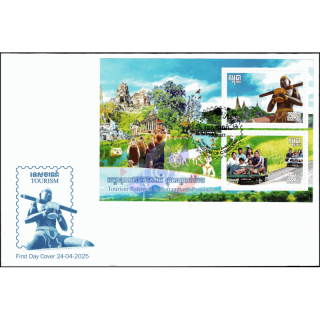 Touristische Sehenswrdigkeiten der Batambang Provinz (392A) -FDC(I)-I-
