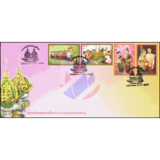 Traditionelle Laotische Hochzeit -FDC(I)-I-
