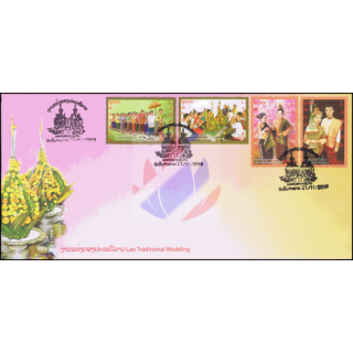 Traditional Lao Wedding -FDC(I)-