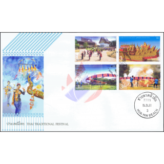 Traditionelle Thai Feste: Himmelsraketen -FDC(I)-IT-