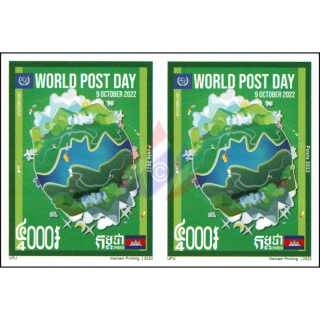 World Post Day 2022 -PAIR (B)- (MNH)