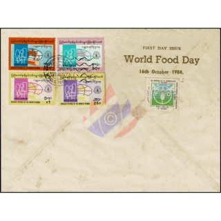 World Food Day 1984 -FDC(I)-