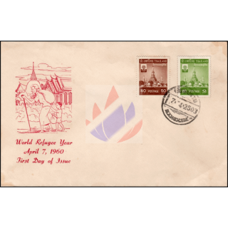 Weltflchtlingsjahr 1960 -FDC(II)-T-