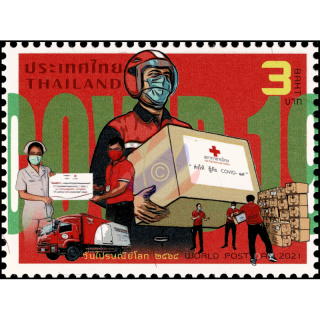 World Post Day 2021: Thailand Post in times of pandemic (MNH)