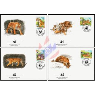 Weltweiter Naturschutz: Tiger -FDC(II)-I-