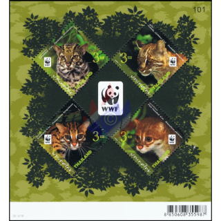 Weltweiter Naturschutz (VII): Kleinkatzen (267A) (**)