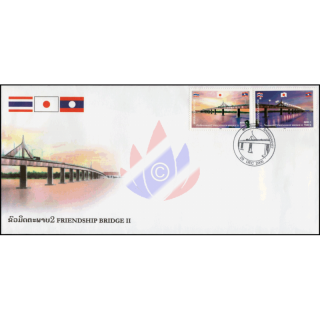 Zweite Freundschaftsbrcke ber den Mekong -FDC(I)-I-